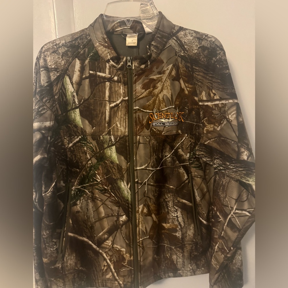 Mens Camo Scentlok lightweight jacket